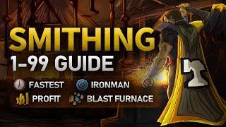 OSRS 199 Smithing Guide [upl. by Dawes]