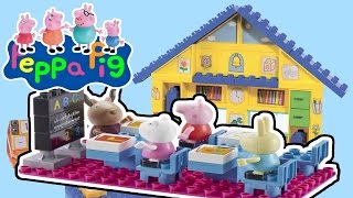 PEPPA PIG ITALIANO  Peppa Pig va a scuola avrà studiato per il compito in classe [upl. by Forster]