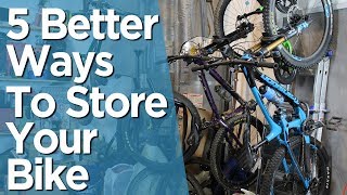 Five Bike Storage Solutions That Dont Stink [upl. by Arrat]