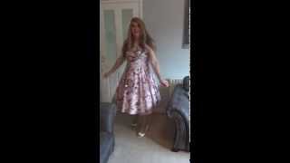 Very girly dress and heels CrossdresserTransvestite [upl. by Bary]