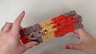 headband crochet step by step tutorial for absolute beginners [upl. by Bloem749]