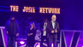 E J Ouellette accepts The Josie Award for Musician of the Year MultiInstrumentalist Grand Ole Opry [upl. by Glinys575]