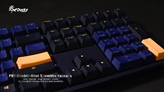 Ducky One 2 Mechanical Keyboard Video [upl. by Hernardo]