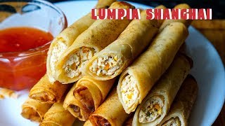 Lumpia Shanghai  Chicken Spring Rolls  HALAL FILIPINO FOOD  Hungry for Goodies [upl. by Alisia137]