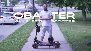 2024 Obarter G10 Electric Scooter Reviewautomobile offroad ebike [upl. by Chambers]