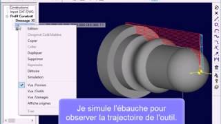 Utilisation des gammes dusinage en tournage avec le logiciel eNC Tounage OptiMachines [upl. by Sarette]