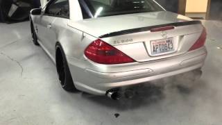 SL600 exhaust v12 biturbo DUDMD [upl. by Jard]