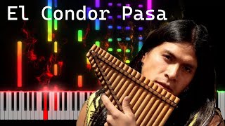 Leo Rojas  El Condor Pasa Piano Tutorial NivekPiano [upl. by Mellisa293]