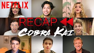 Get Ready for Cobra Kai Season 3 Official Cast Recap of Season 1 amp 2  Netflix [upl. by Ludlow]