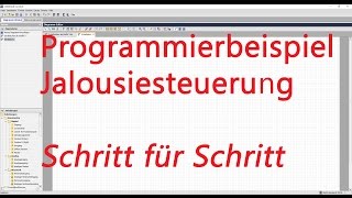 Jalousiesteuerung mit LOGO  ProgrammierbeispielTutorial  LOGOSoft  Edu Reson [upl. by Erminna703]