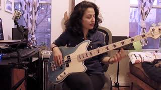 Yonit Spiegelman Moniker Guitars Zuma Bass Demo [upl. by Ycniuqed339]