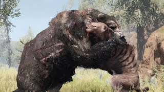 Hunt Legendary Great Scar Bear With All Beasts  Far Cry Primal 4K 60 FPS Ultra Settings [upl. by Albertson]