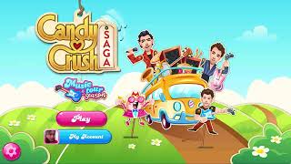 Candy Crush Saga Music Tour Season Song [upl. by Ellevehc]