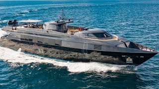 Touring a SuperYacht From OUT OF THIS WORLD  5000000 Baglietto 135 Super Yacht Walkthrough [upl. by Lacym965]