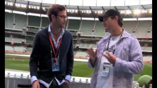 Two pricks at the Ashes MCG day one [upl. by Ahcmis]