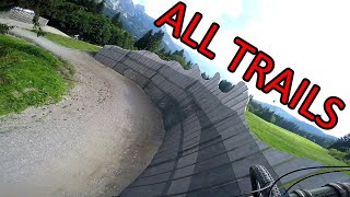 DOWNHILL Bikepark LEOGANG 2020   ALL TRAILS [upl. by Ruelle]