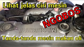 Ciri Mesin Diesel ngobos makan oli [upl. by Rafter]