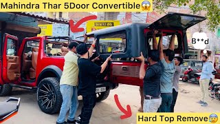 2024 Mahindra Thar 5Door Convertible😱One in india 🇮🇳 [upl. by Nailuj]