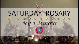 Saturday Rosary • Joyful Mysteries of the Rosary 💙 Nativity [upl. by Repooc581]