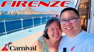 CARNIVAL FIRENZE  Food amp Ship Review and Our Thoughts [upl. by Donny]