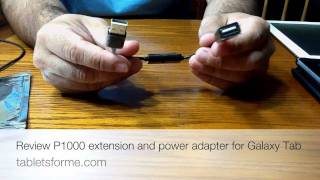 How to Charge your Samsung Galaxy Tablet 101 with a standard USB port [upl. by Gilbertine]