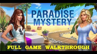 AE Mysteries  Paradise Mystery Full Game Walkthrough HaikuGames [upl. by Lewes]