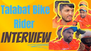 Talabat Bike Rider Interview  Bike Delivery boys life  Bike Rider job in Dubai bikeriderjobs [upl. by Mahmud]