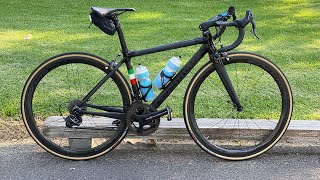 Colnago C60  Raw Carbon Gloss Black Campagnolo Super Record 11 Campagnolo Bora WTO 45 [upl. by Innoc273]