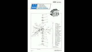 Walbro HDC Carburetor Repair Manual [upl. by Simpson]