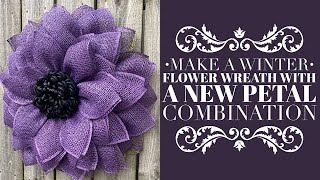 Flower Wreath Tutorial  How to Make a Wreath Tutorial [upl. by Sire]