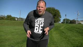 Guy Tries to Eat 100 Bacon Cheeseburgers at Once [upl. by Ertsevlis]