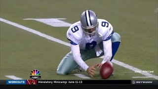 Tony Romos Fumbled Field Goal Snap HD  2006 NFC Wild Card [upl. by Anika]