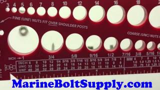 How to measure bolts screws or nuts [upl. by Reppart]