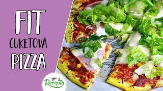 Fit pizza cesto z cukety bez múky  recept [upl. by Eirb]