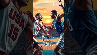 2024 Olympic basketball Updates highlights from USA vs France gold medal game [upl. by Ttegdirb]