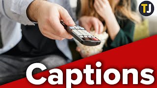 How to Control Closed Captioning on YouTube TV [upl. by Acinoreb506]