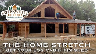 The Home Stretch  Tasks and Costs to Get Your Log Cabin Finished [upl. by Eneja367]