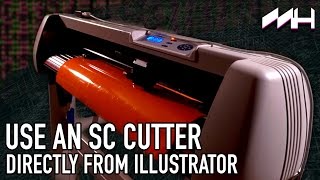 How To Use an USCutter SC Vinyl Cutter Directly From Illustrator [upl. by Goren889]