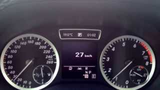 Mercedes Benz 2013 B CLASS B250 W246 Distronic Plus in Action [upl. by Goebel]