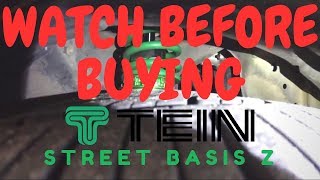 Tein Street Basis Z Coilover Review [upl. by Bessie]