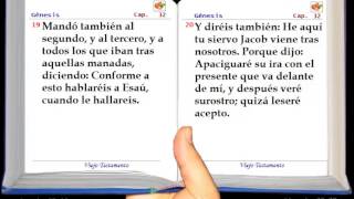 La Santa Biblia Hablada  Genesis Capítulo  32 [upl. by Norha652]