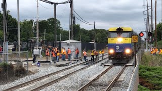 LIRR Track Work at Sayville [upl. by Galanti498]