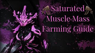 Warframe  Saturated Muscle Mass Farming Guide Still Works [upl. by Ivar483]