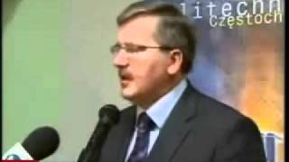 Komorowski Wpadka ŻENUJĄCA WYPOWIEDŹ O POWODZI [upl. by Kleinstein82]