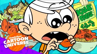 42 FOOD Related Moments in the Loud House 🍕  Nicktoons [upl. by Enneirda]