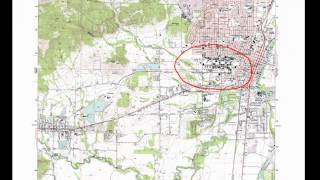 Measuring Distances on Topographic Maps [upl. by Einej]