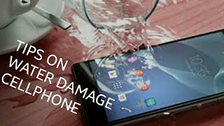 Tips sa Nabasang Cellphone  Water Damage Cellphone Basic Cellphone Repair amp Tips [upl. by Nonez]