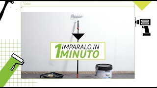 Imparalo in 1 minuto imbiancare con pennello rullo o a spruzzo  Leroy Merlin [upl. by Colwell253]