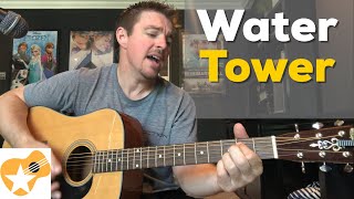 Water Tower  Jason Aldean  Beginner Guitar Lesson [upl. by Megdal]