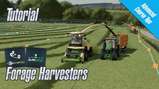 AutoDrive and Courseplay for Forage Harvesters  FS22 [upl. by Dopp390]